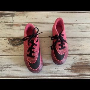 Girls Nike soccer cleats size 12